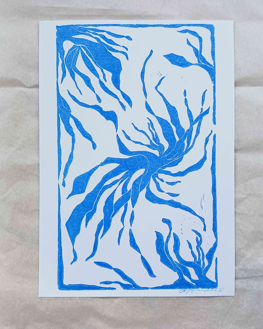 TARI - Lino cut print